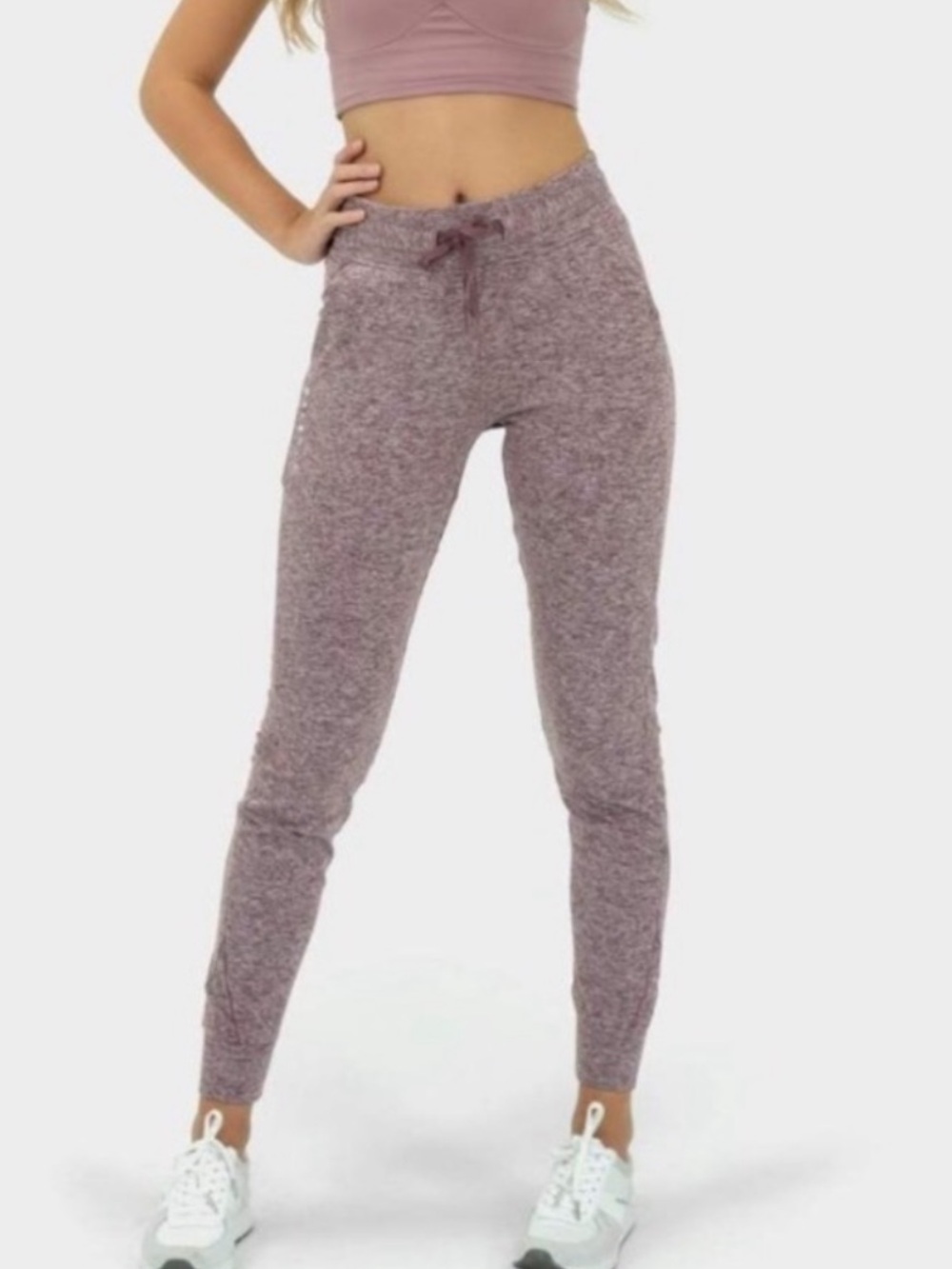 Balance Athletica Select Jogger- Heathered Rosewood